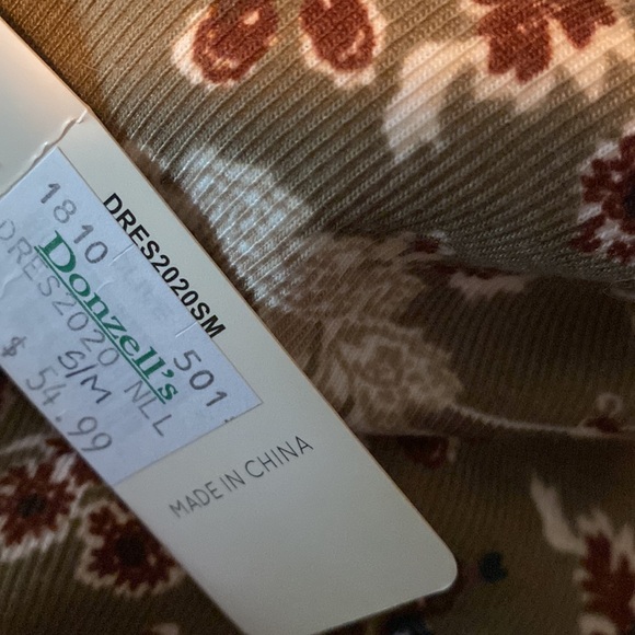 SIMPLY NOELLE VALLEY TWIRL DRESS - OLIVE - Picture 9 of 10